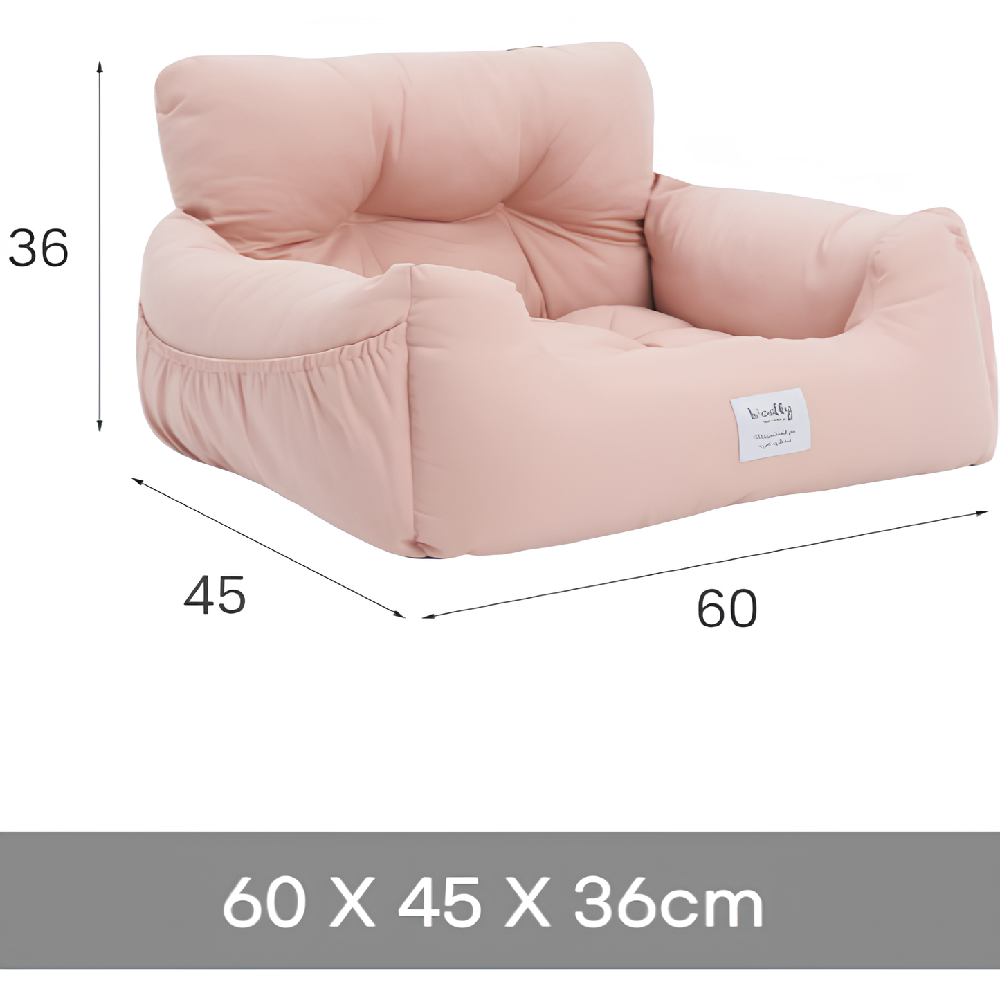 Cama de Coche Antisuciedad para Perros