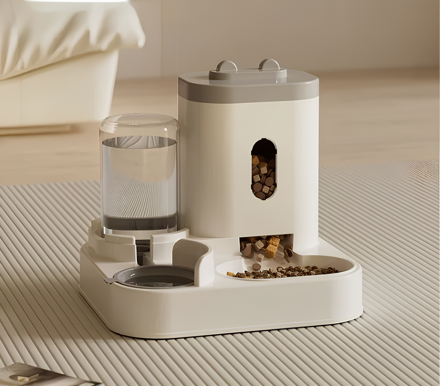 Comedero Automático para Mascotas con Dispensador de Agua