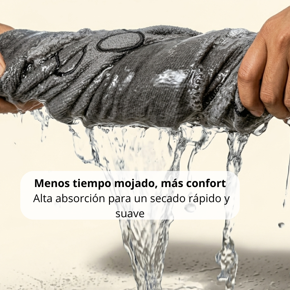 Toalla 'Abrazo Seco' Dual-Pocket