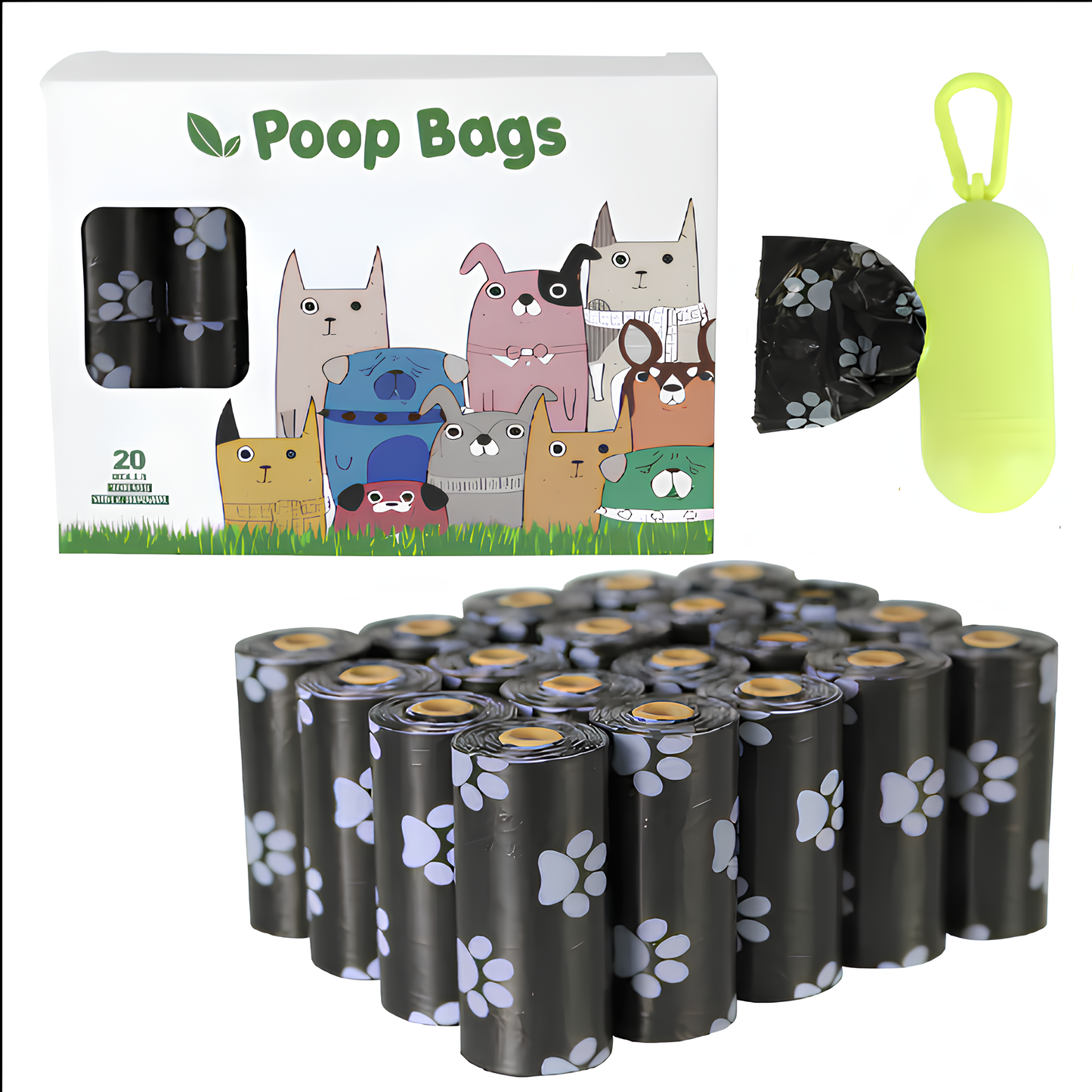 Bolsas Biodegradables para Desechos de Mascotas