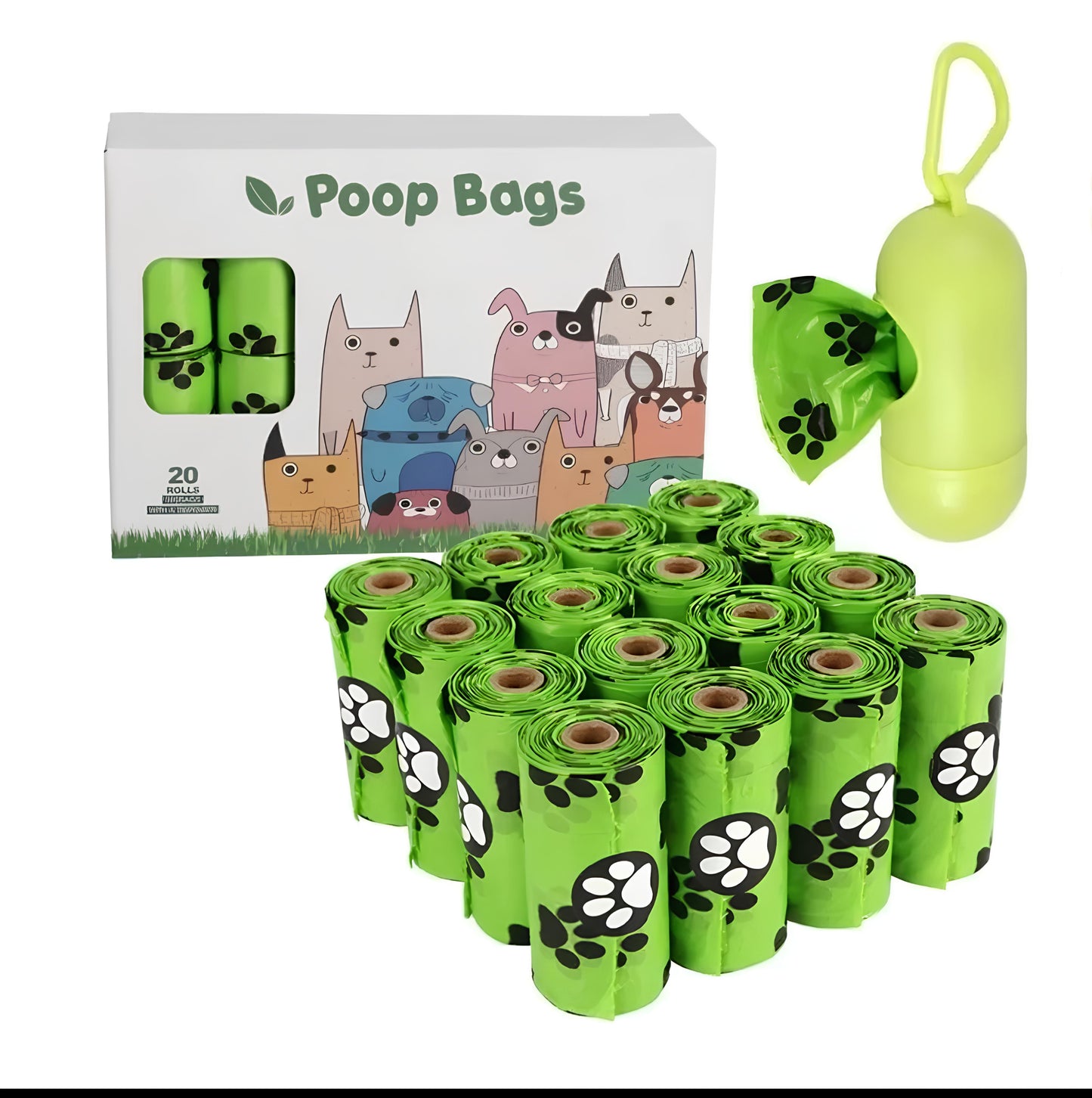 Bolsas Biodegradables para Desechos de Mascotas