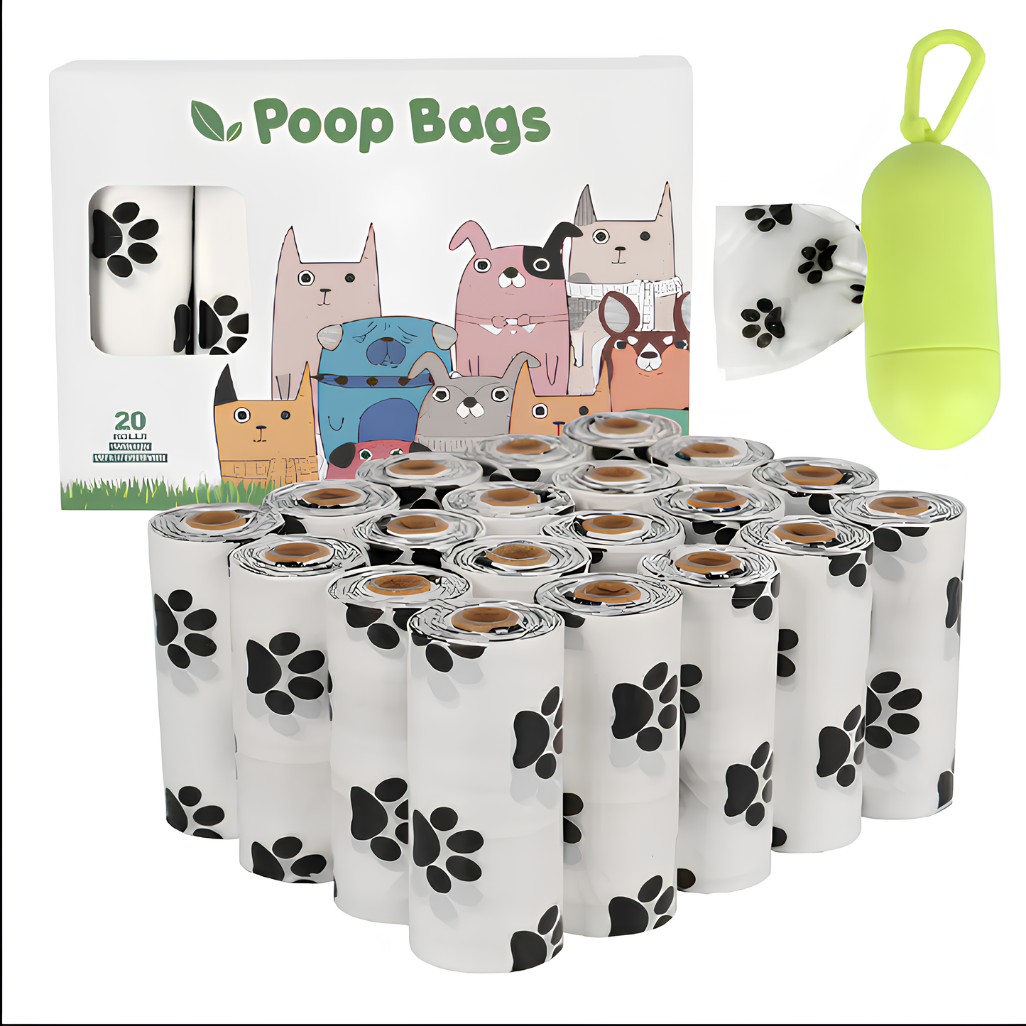 Bolsas Biodegradables para Desechos de Mascotas