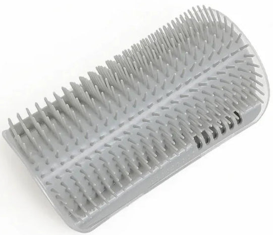 Cepillo de Masaje para Gatos - Esquinas y Protección_Gris