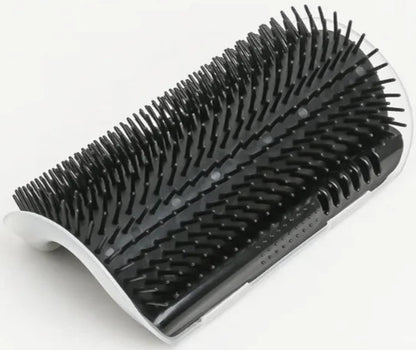 Cepillo de Masaje para Gatos - Esquinas y Protección_Negro