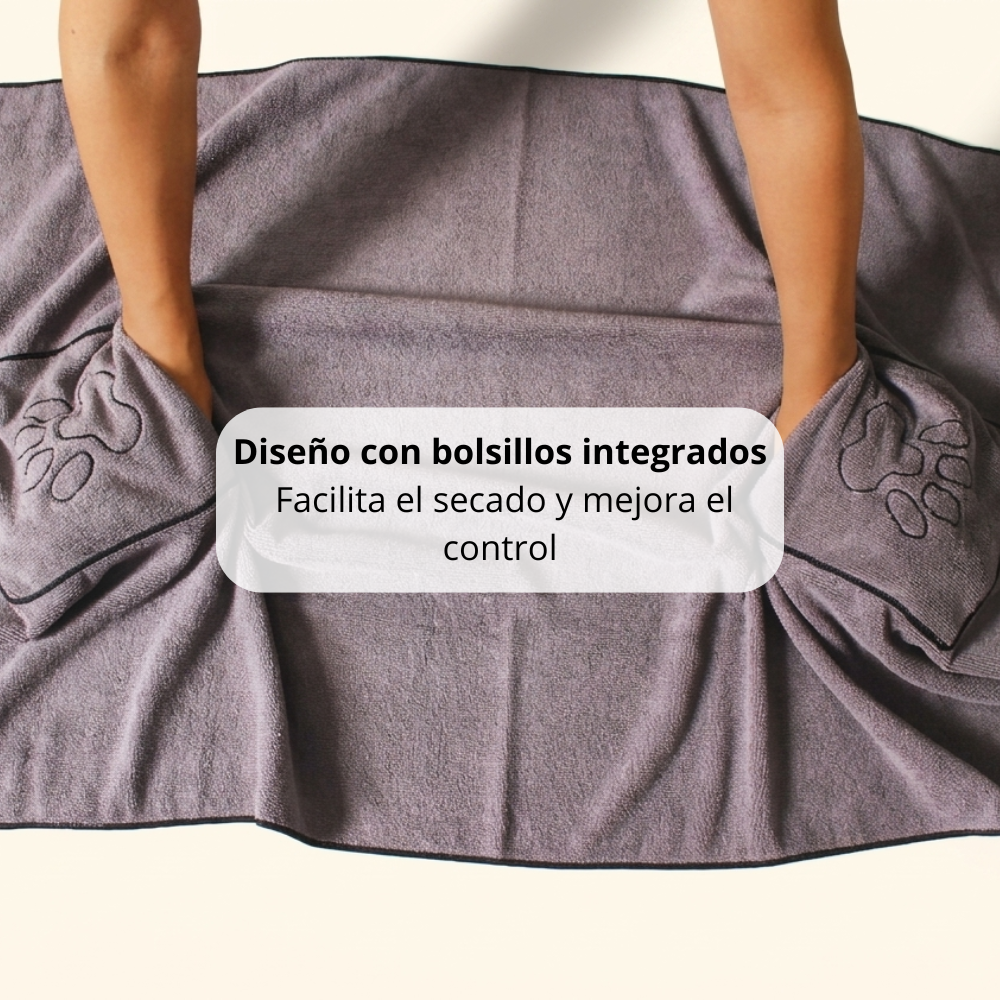 Toalla 'Abrazo Seco' Dual-Pocket