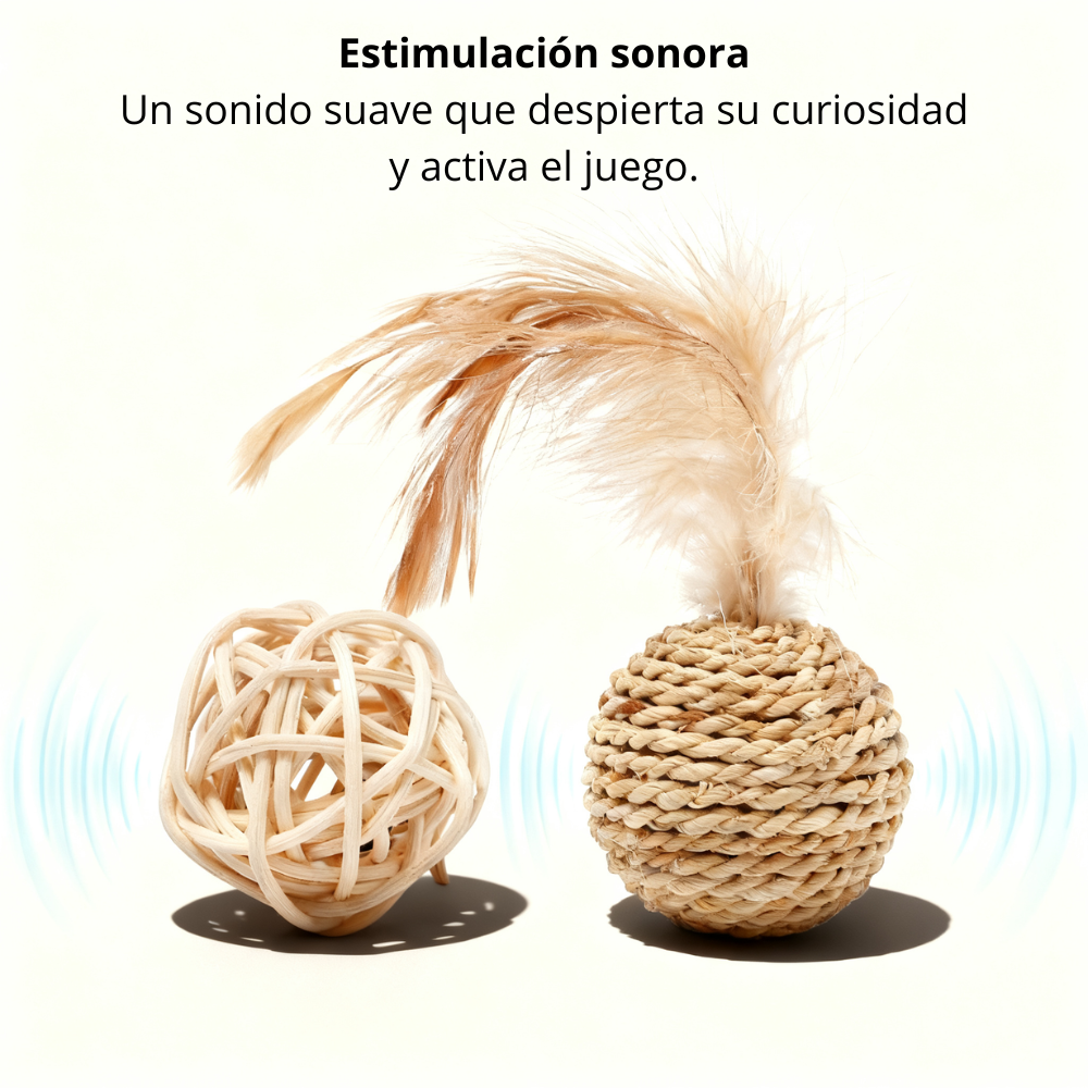 Set Duo 'Instinto Puro' Rattan-Fiber