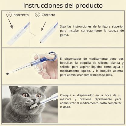 Aplicador de Salud Pelumia™: Administración Segura de Medicamentos