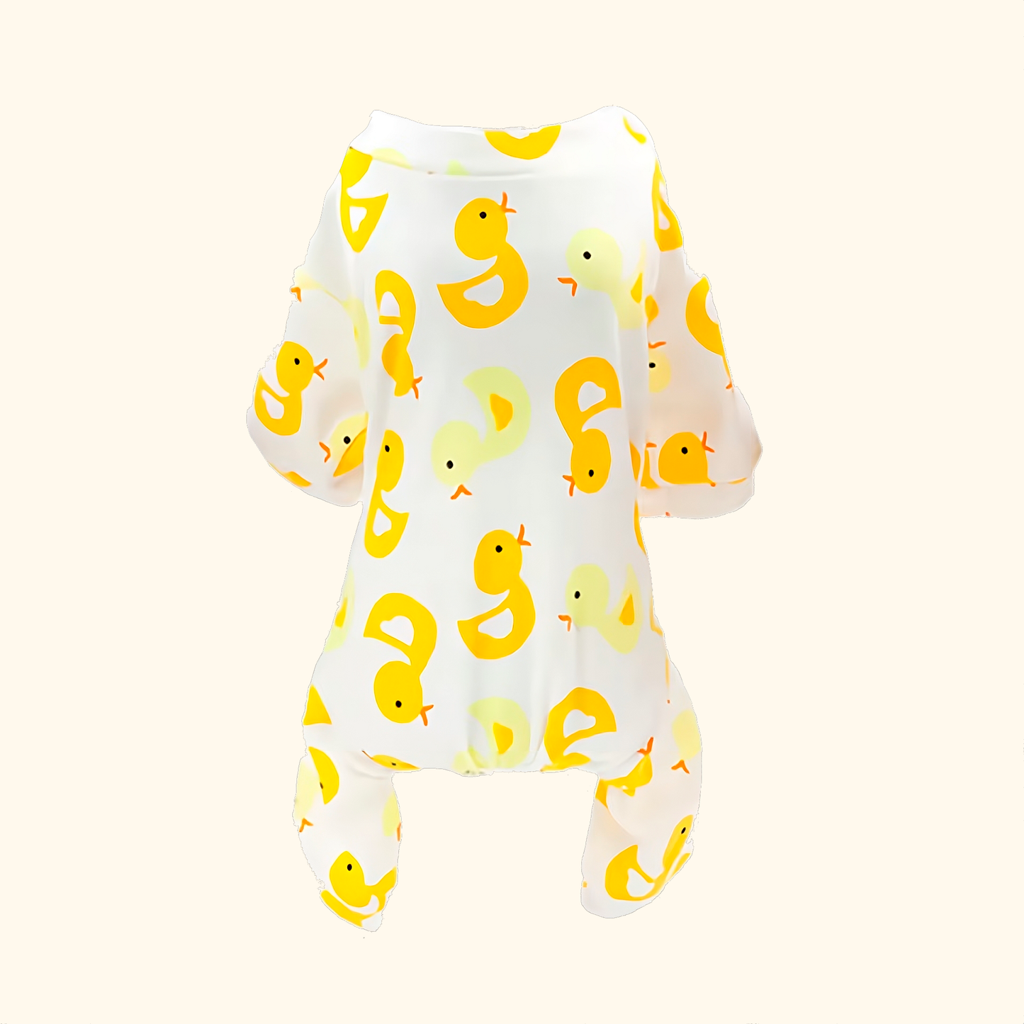 Pijamas de Algodón para Perros y Gatos con Estampados Divertidos