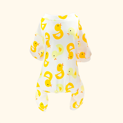 Pijamas de Algodón para Perros y Gatos con Estampados Divertidos