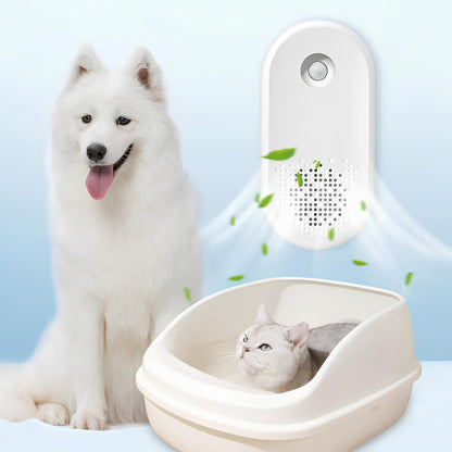 Purificador Inteligente de Olores para Areneros de Gatos_Perro