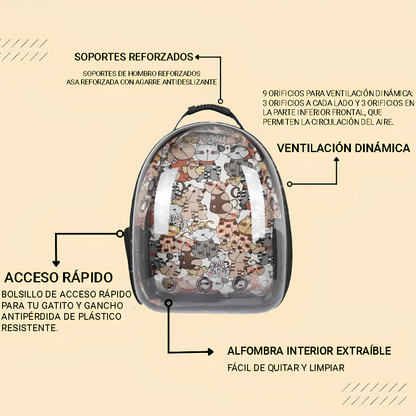 características de la mochila