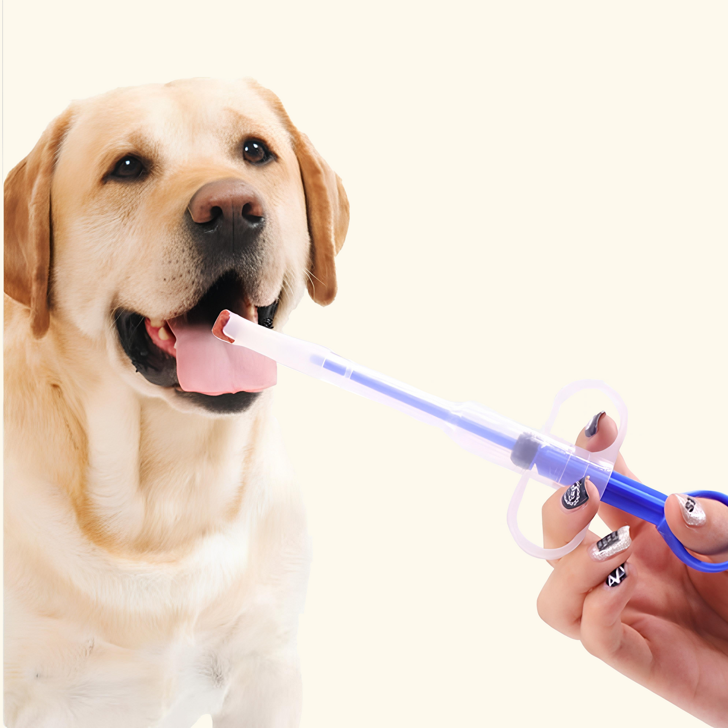 Dispensador Fácil para Medicamentos de Mascotas