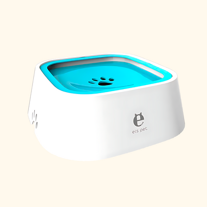 Fuente de Agua Flotante Antisalpicaduras para Perros