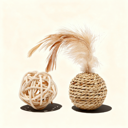 Set Duo 'Instinto Puro' Rattan-Fiber