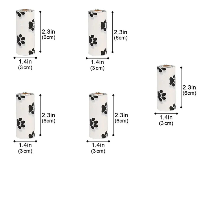 Bolsas Biodegradables para Excremento de Perro