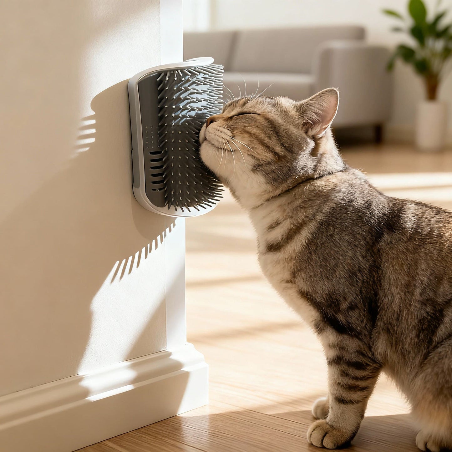 Cepillo de Masaje para Gatos - Esquinas y Protección