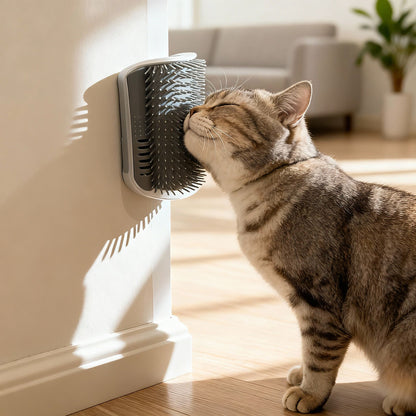 Cepillo de Masaje para Gatos - Esquinas y Protección