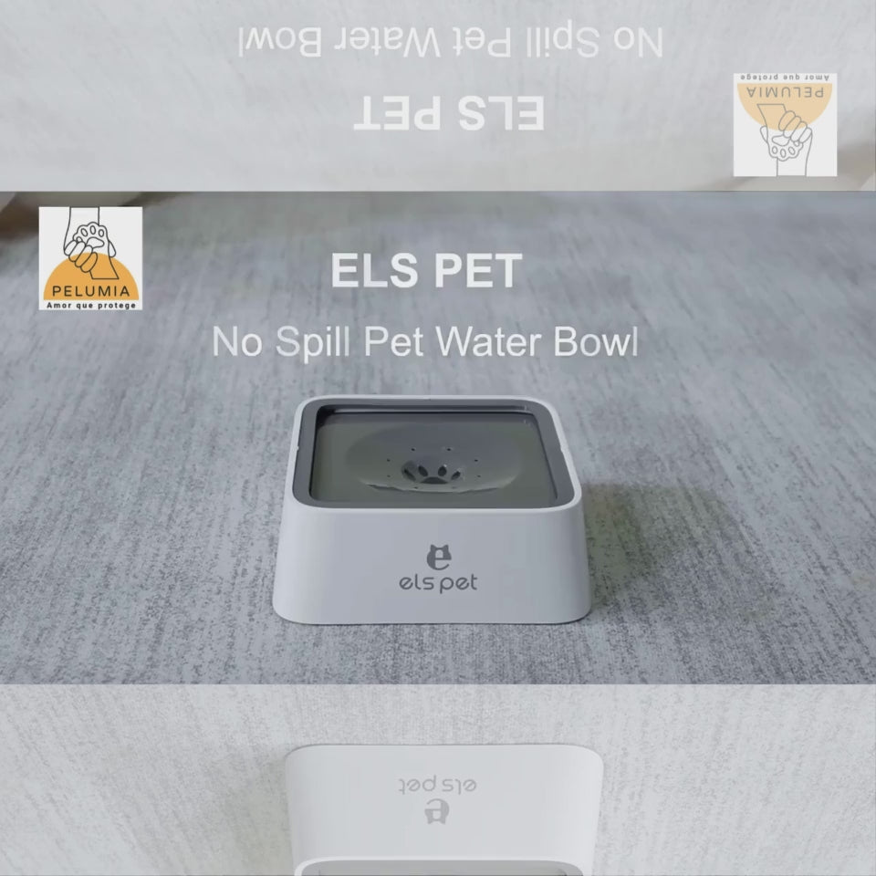 Video demostrativo del uso de la fuente de agua flotante para perros