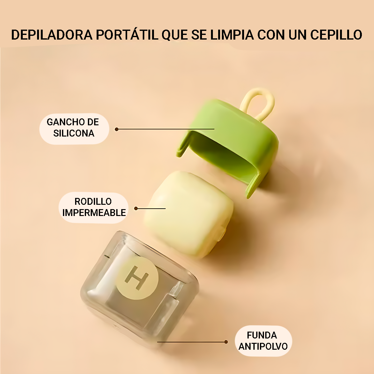 Rollo Lavable Antipelusa para Ropa y Hogar