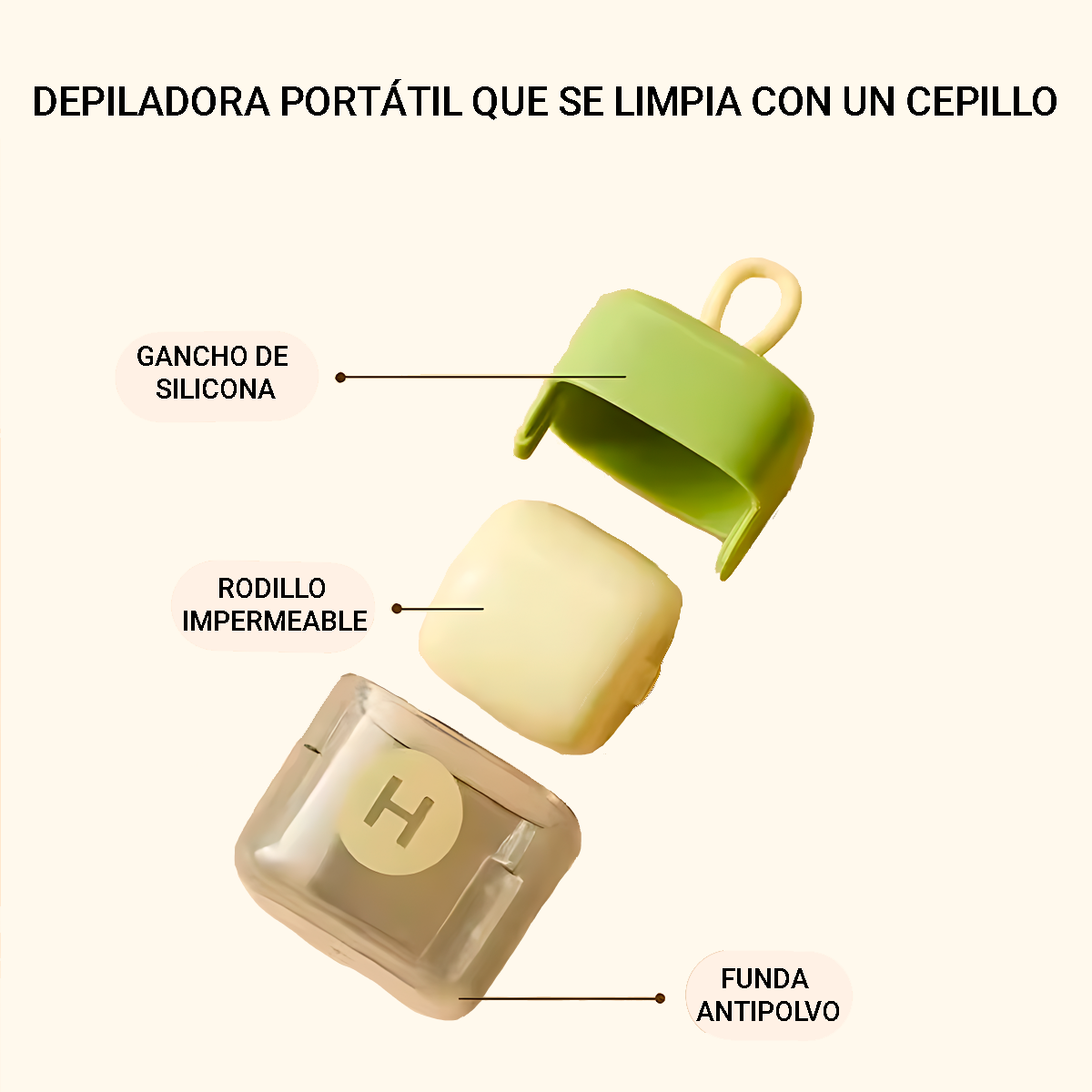 Rollo Lavable Antipelusa para Ropa y Hogar