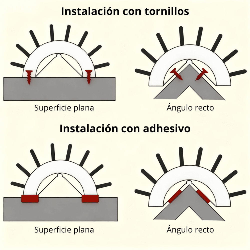 Cepillo de Masaje para Gatos - Esquinas y Protección