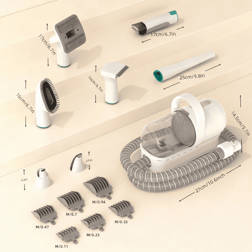 Dispositivo de Aseo para Mascotas 7-en-1 Multifuncional