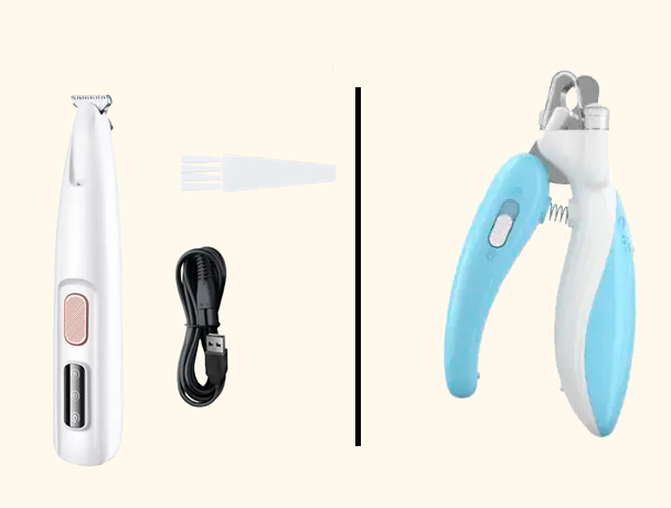 Recortador de Patas con Luz LED para Perros y Gatos