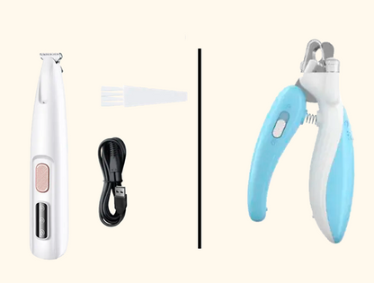 Recortador de Patas con Luz LED para Perros y Gatos